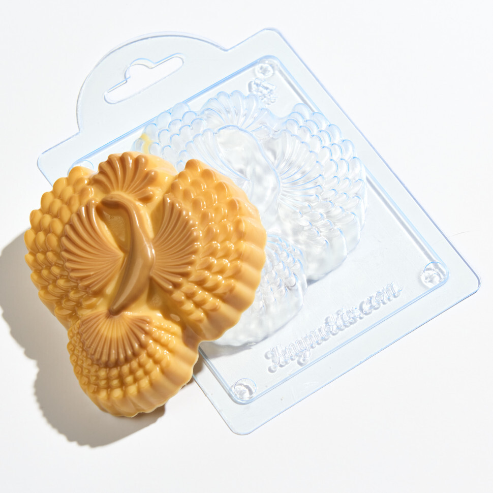 

Форма для шоколада пластиковая AnyMolds птица счастья, Прозрачный
