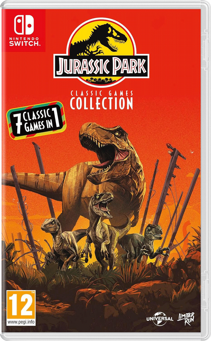 Игра Jurassic Park Classic Games Collection (NS, полностью на английском языке)