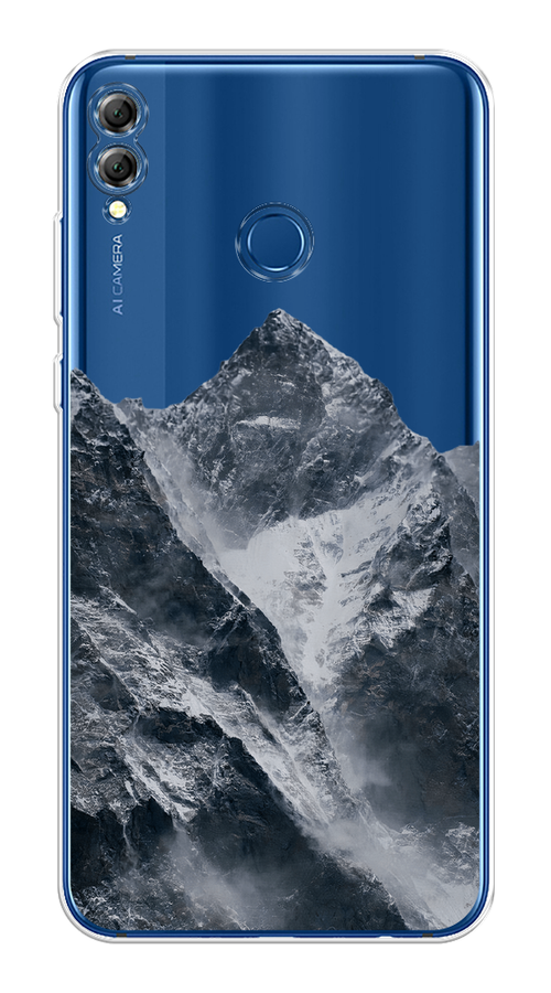 

Чехол на Honor 8X / Хонор 8Х "Горы арт 4", Серый;бежевый, 66750-2