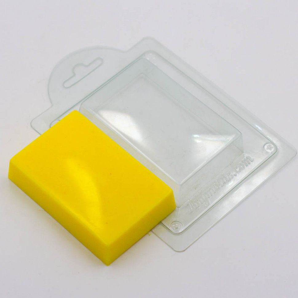 

Форма для шоколада пластиковая AnyMolds прямоугольник 85*55*20 мм, Прозрачный