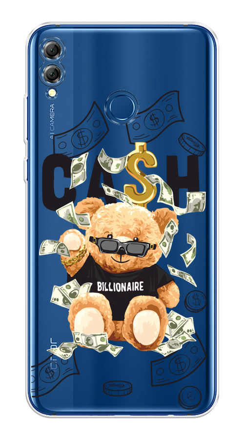 

Чехол на Honor 8X / Хонор 8Х "Big cash", Черный;серый;бежевый, 66750-6