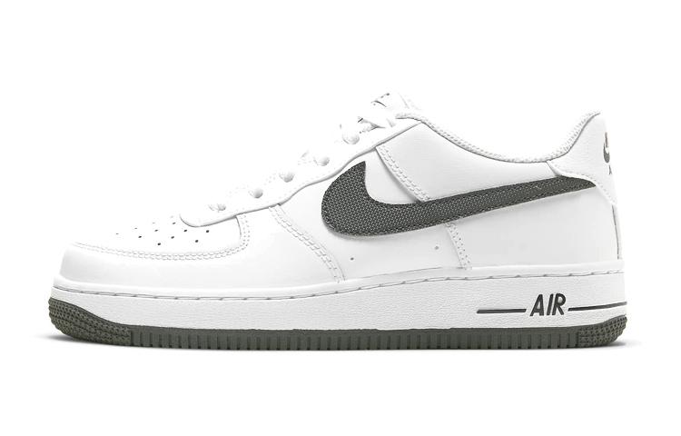 

Кеды унисекс Nike Air Force 1 Low GS белые 40 EU, Белый, Air Force 1 Low GS