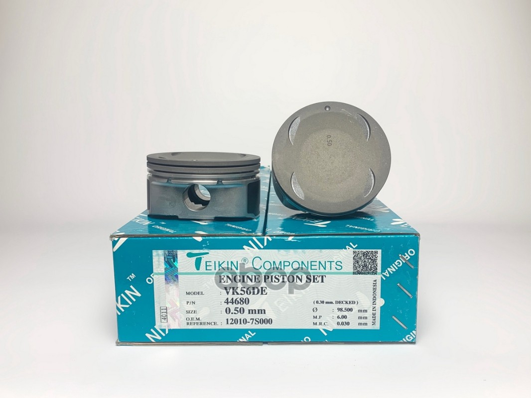

Поршень без колец nissan vk56de d=98.0+0.50 teikin