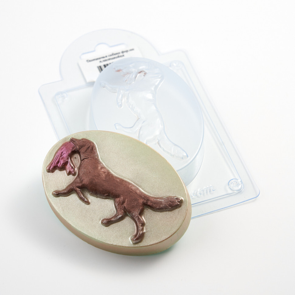 

Форма для шоколада пластиковая AnyMolds охотничья собака, Прозрачный