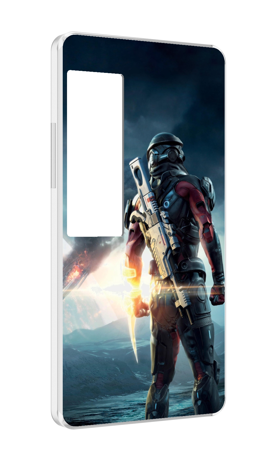 

Чехол MyPads Mass Effect Andromeda Ryder для Meizu Pro 7 Plus, Прозрачный, Tocco