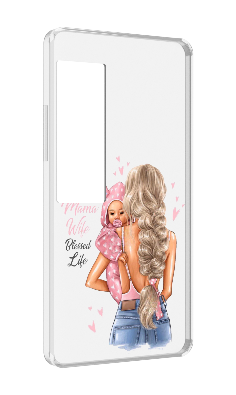 

Чехол MyPads Mama-wibe для Meizu Pro 7 Plus, Прозрачный, Tocco