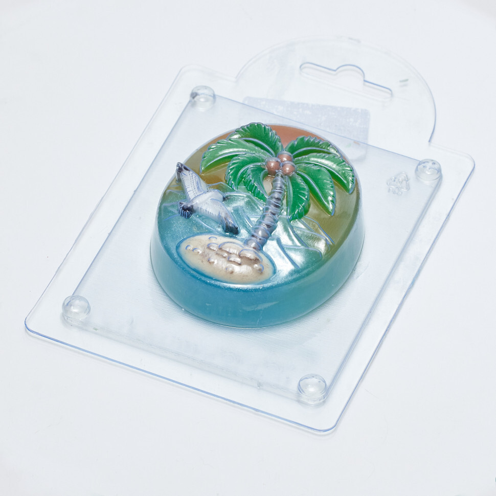 

Форма для шоколада пластиковая AnyMolds морской пейзаж, Прозрачный