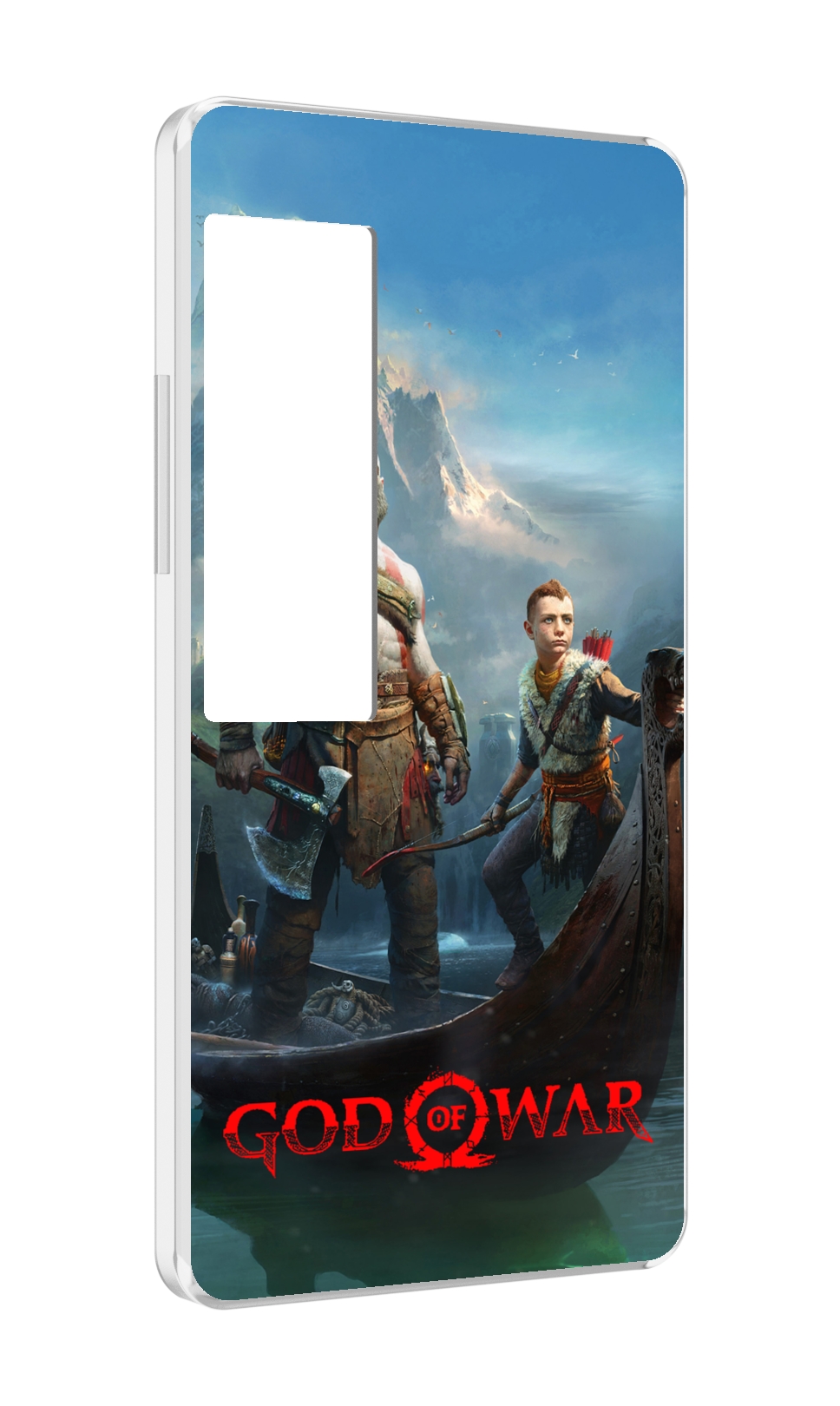 

Чехол MyPads God Of War Кратос Атрей для Meizu Pro 7 Plus, Прозрачный, Tocco