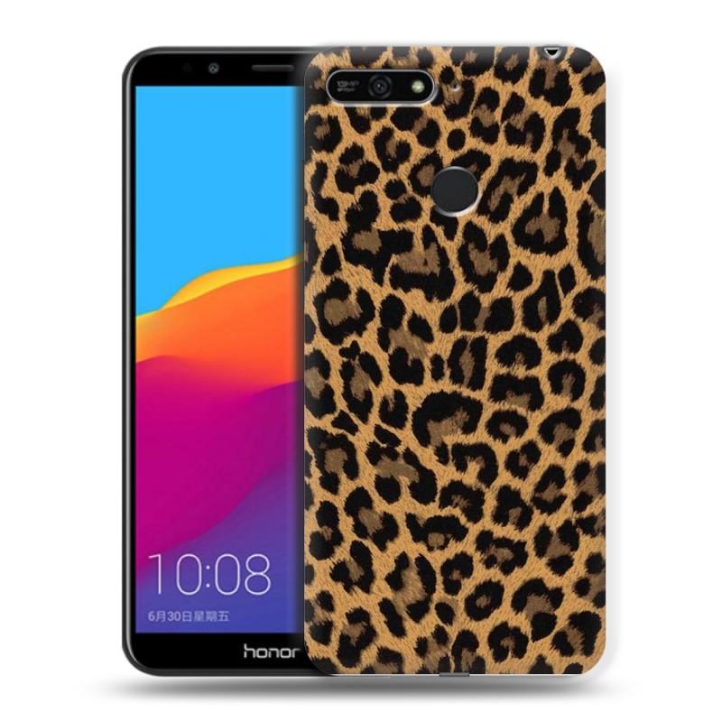 фото Пластиковый транспарентный чехол для huawei honor 7a pro/7c/y6 prime (2018) 100gadgets