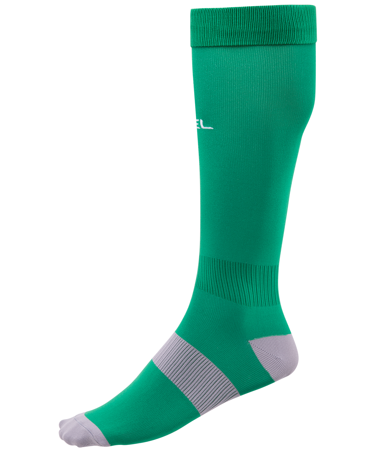 фото Гетры футбольные camp basic socks, зеленый/серый/белый 32-34 jögel