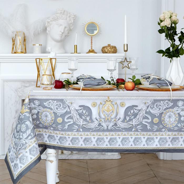 

Набор столовый "Этель" Classic style, скатерть 110х145см +/-3см, салфетки 4 шт, Разноцветный, Classic style