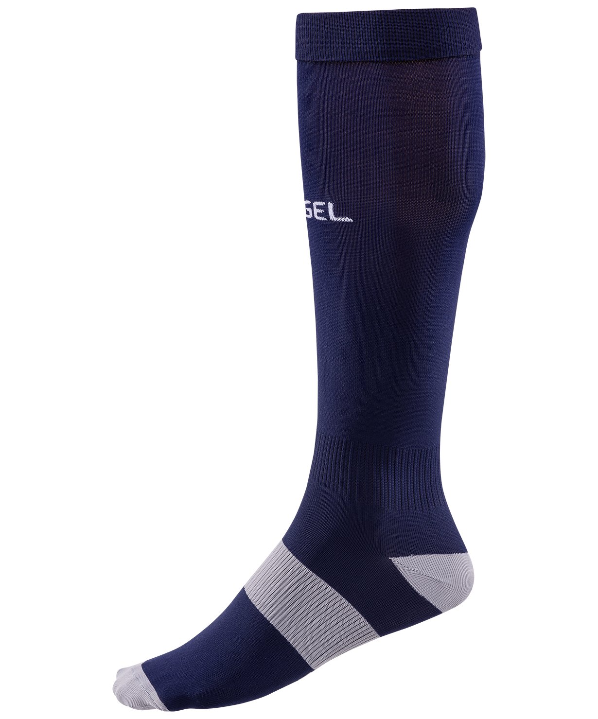 фото Гетры футбольные camp basic socks, темно-синий/серый/белый 35-38 jögel