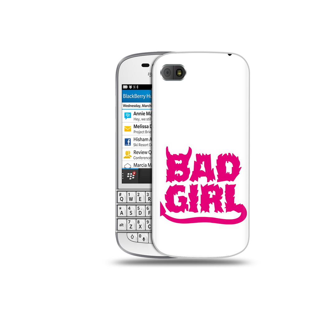 

Чехол MyPads Tocco для BlackBerry Q10 плохая девочка, Прозрачный, Tocco