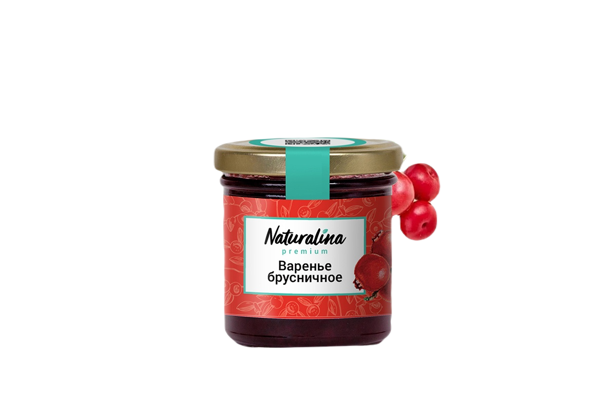 

Варенье из брусники Naturalina 170г