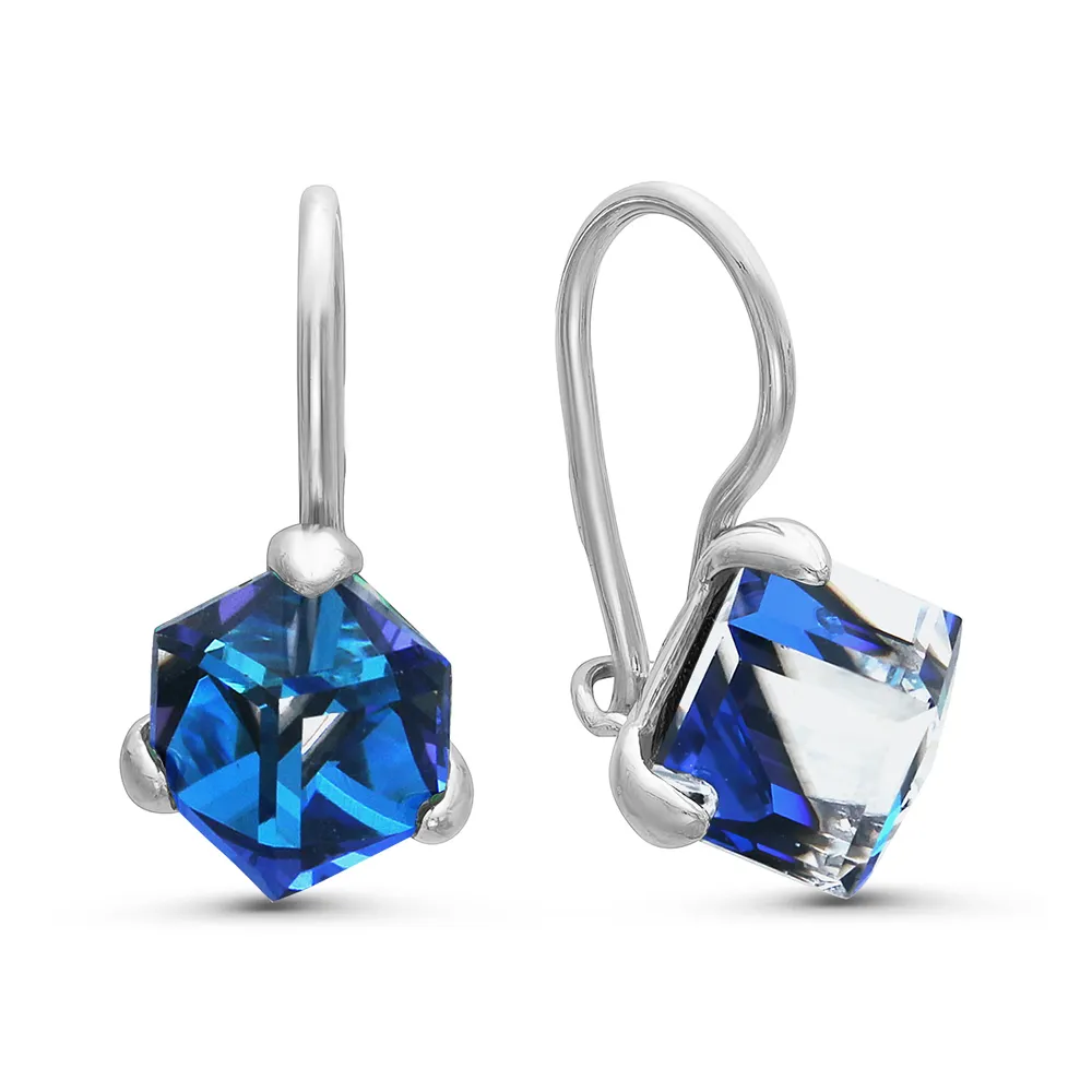 

Серьги из серебра со Swarovski ЯХОНТ Ювелирный 261266, 261266