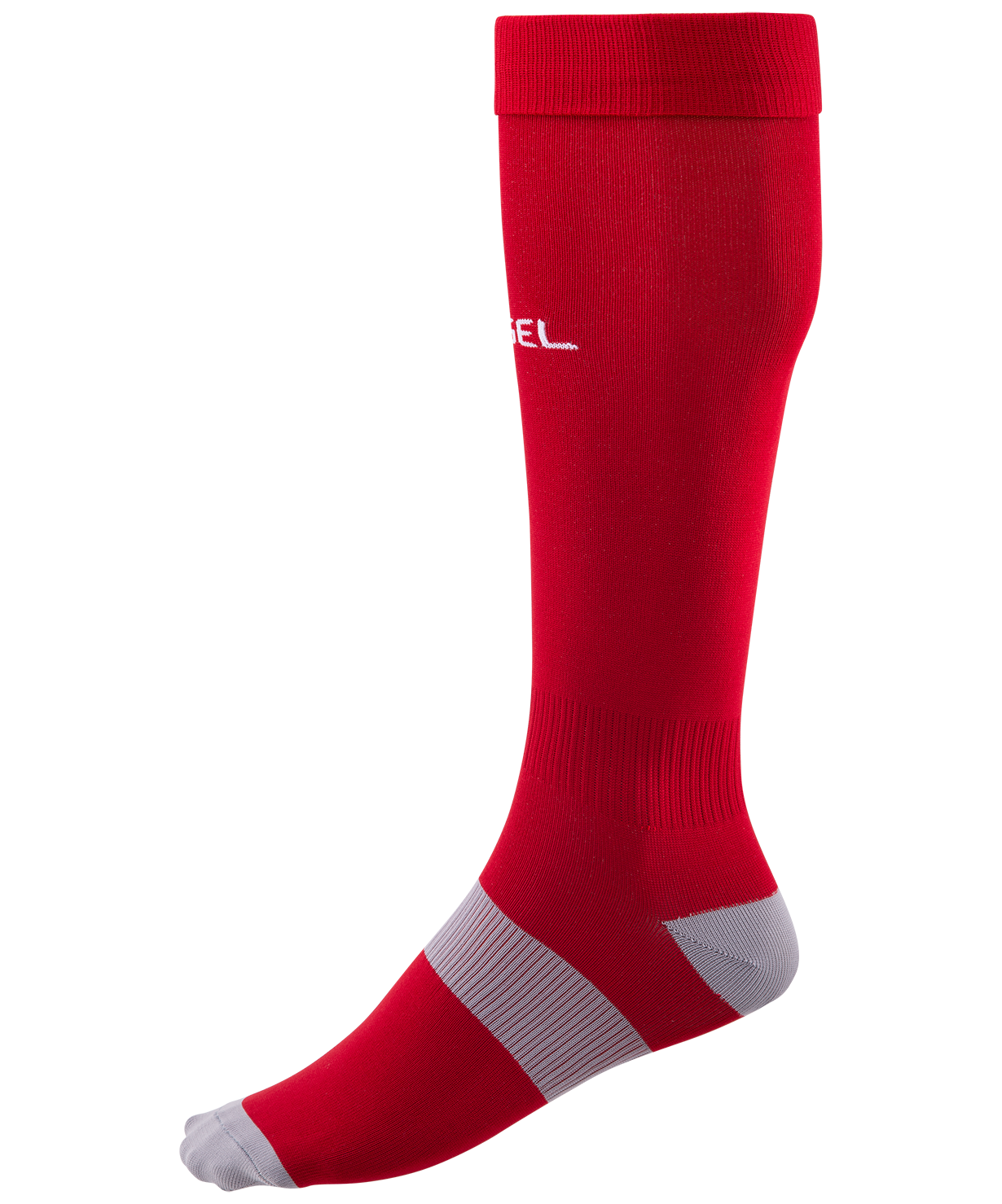 Футбольные гетры Jogel Camp Basic Socks красный/серый/белый 43-45 RU