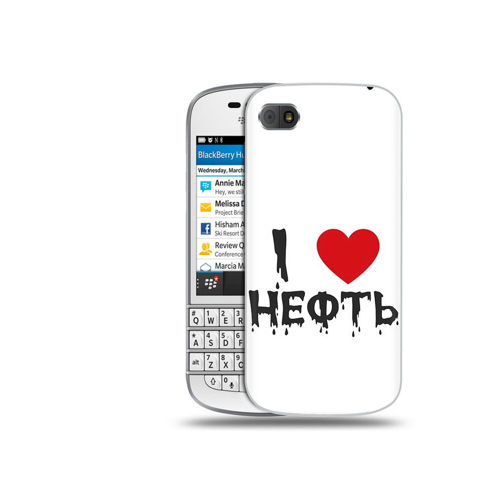 

Чехол MyPads Tocco для BlackBerry Q10 нефть, Прозрачный, Tocco