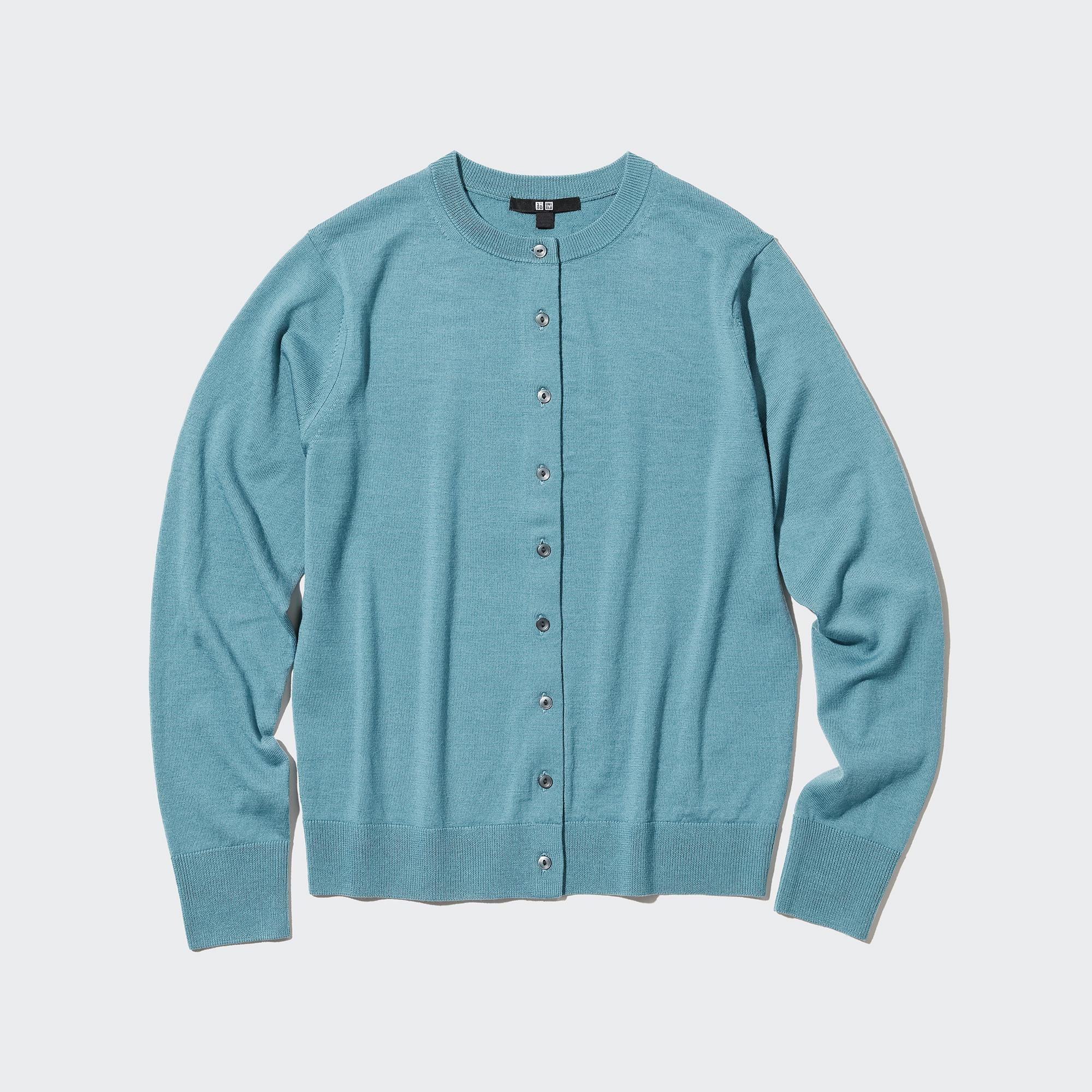 Кардиган женский UNIQLO 450510COL61 синий XL (доставка из-за рубежа)