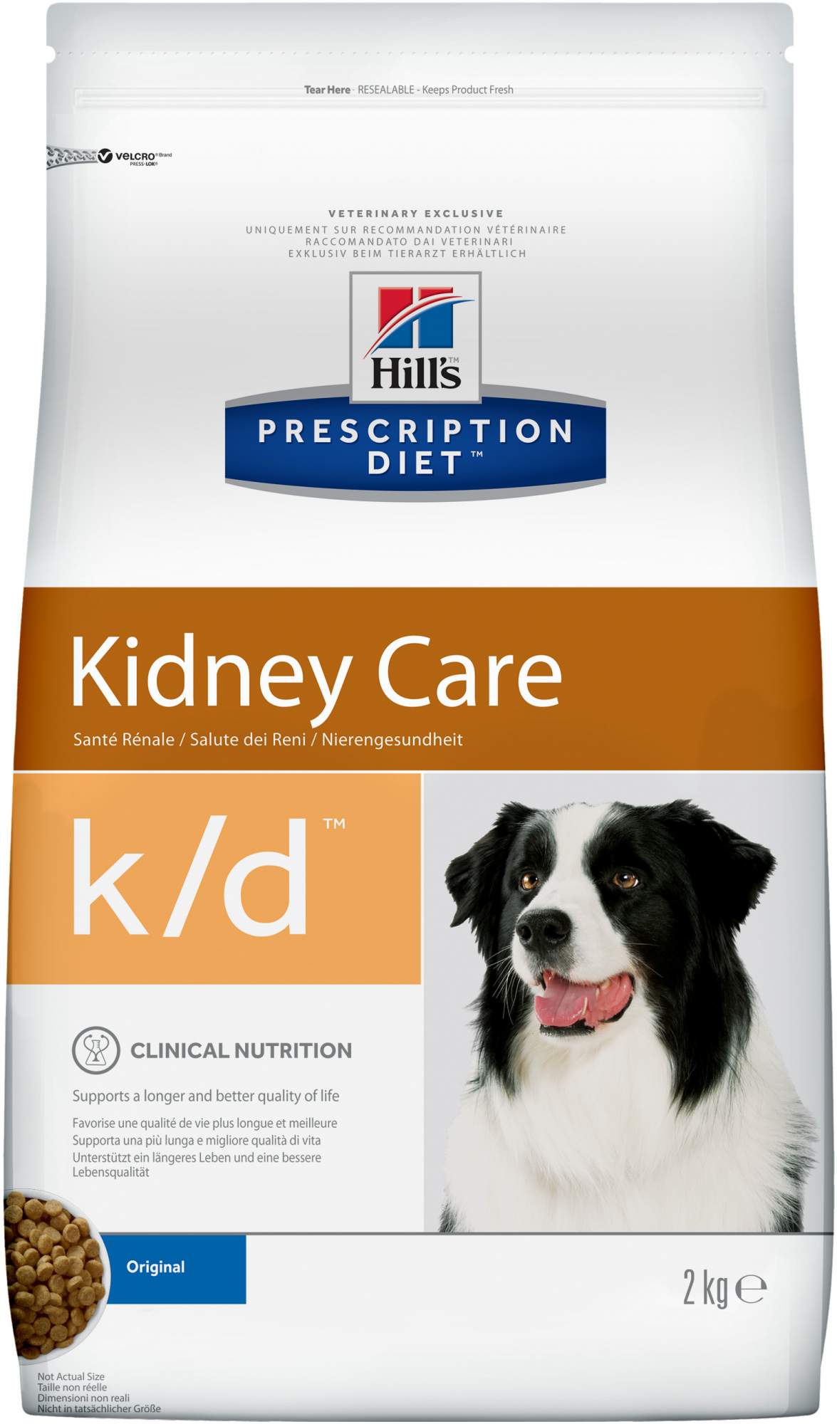 фото Сухой корм для собак hill's prescription diet k/d kidney care, мясо, 2кг