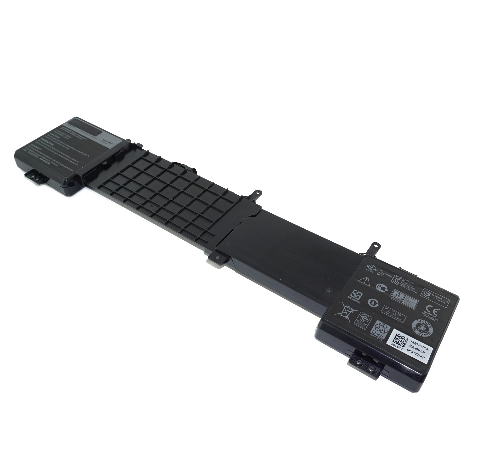 

Аккумулятор для ноутбука Dell Alienware 17 6JHDV 6200 мАч 14,8В, 6JHDV