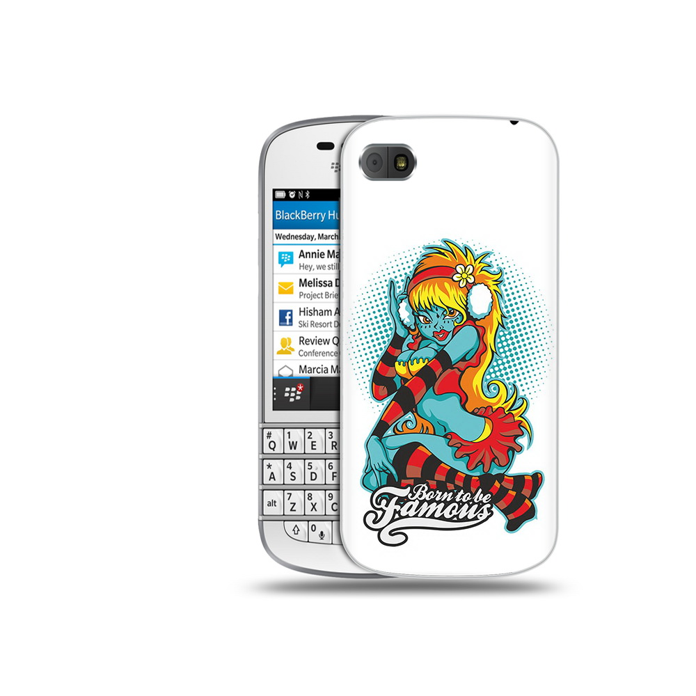 

Чехол MyPads Tocco для BlackBerry Q10 нарисованная девушка в наушниках, Прозрачный, Tocco