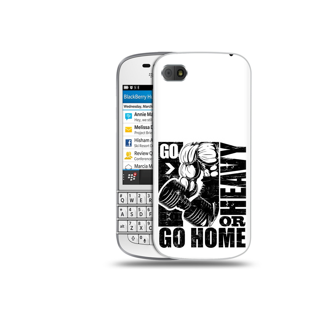 

Чехол MyPads Tocco для BlackBerry Q10 накаченные руки, Прозрачный, Tocco