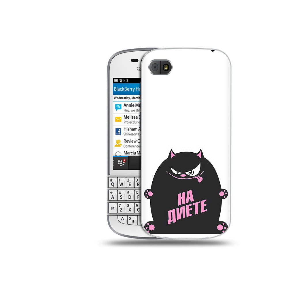 

Чехол MyPads Tocco для BlackBerry Q10 на диете, Прозрачный, Tocco