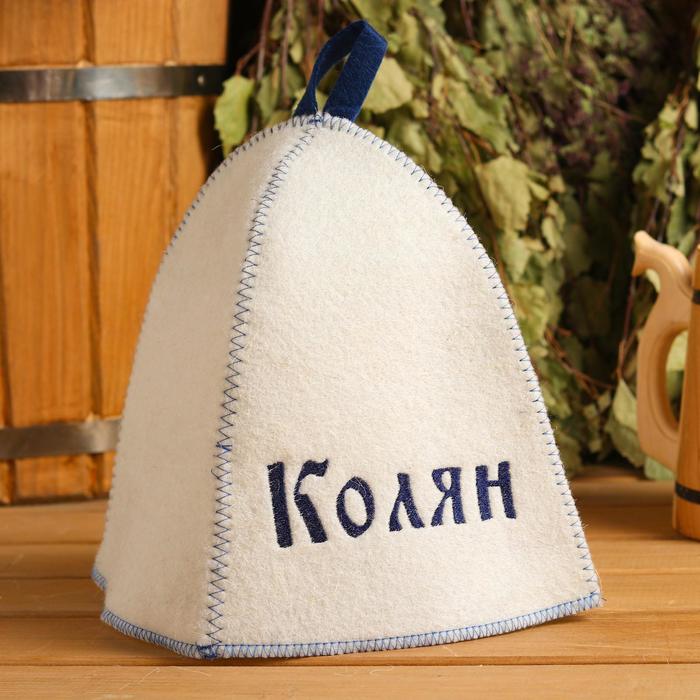 

Шапка для бани Колян 5390122  белый, Колян