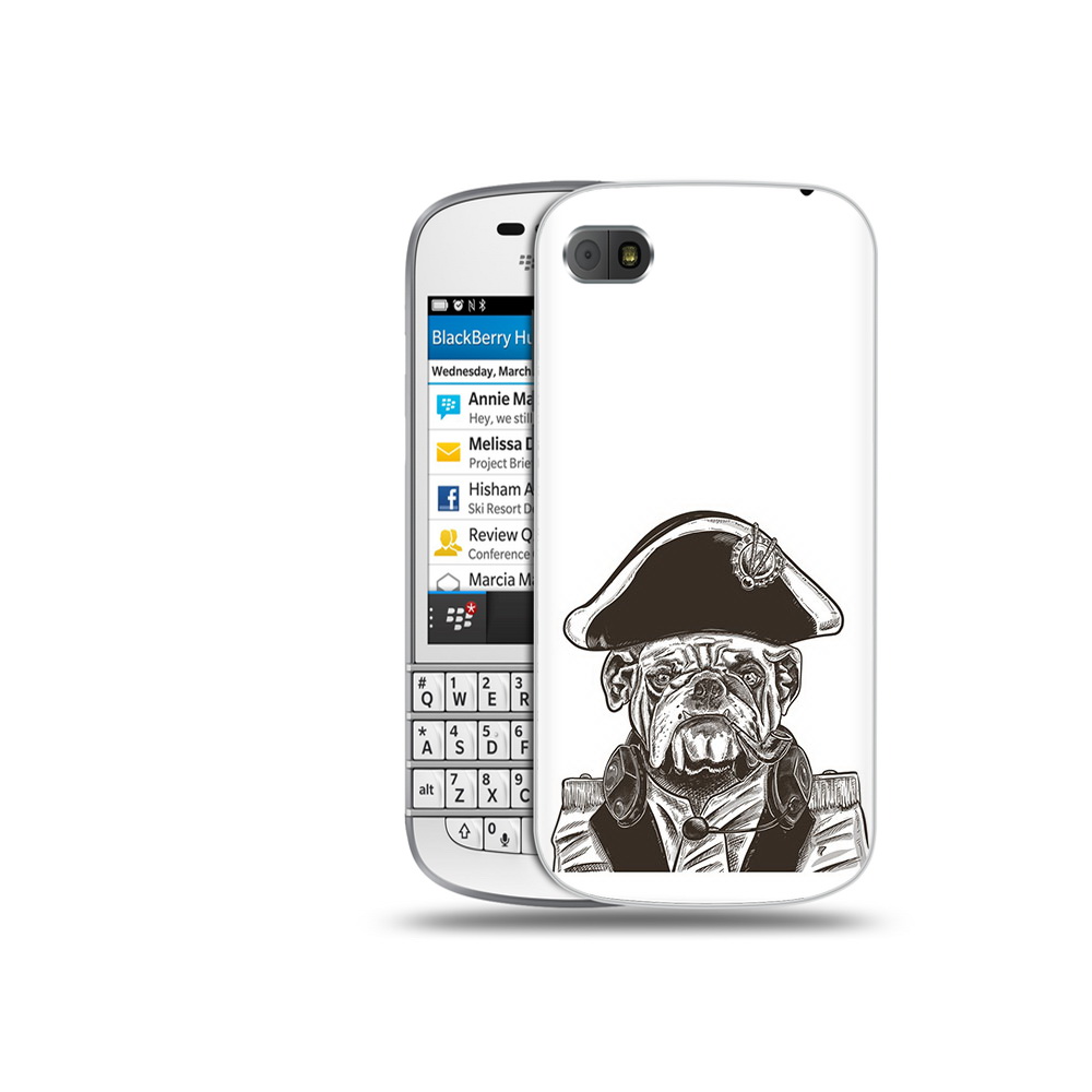 

Чехол MyPads Tocco для BlackBerry Q10 мопс генерал, Прозрачный, Tocco