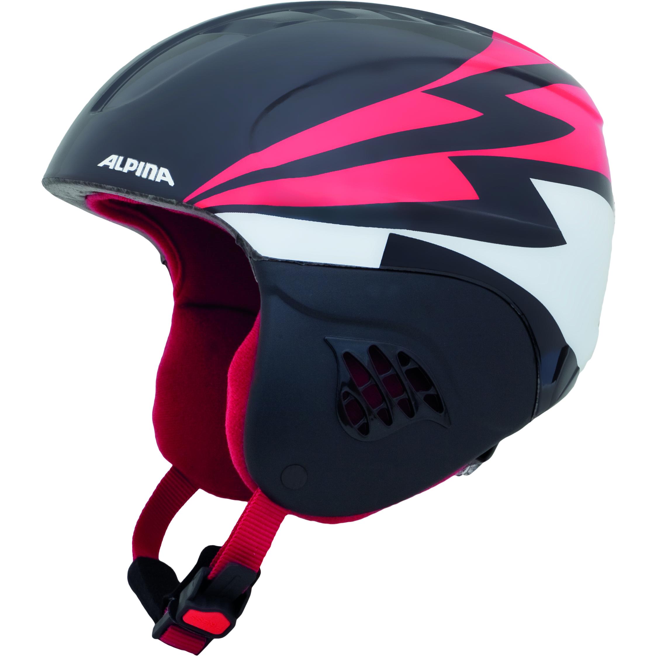 Шлем Alpina Carat Black/Red 48-52