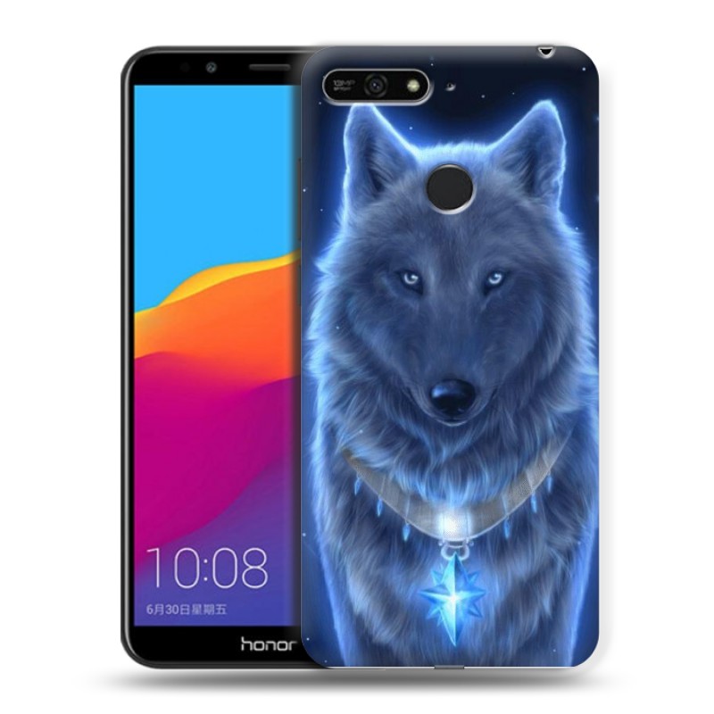 фото Пластиковый транспарентный чехол для huawei honor 7a pro/7c/y6 prime (2018) 100gadgets