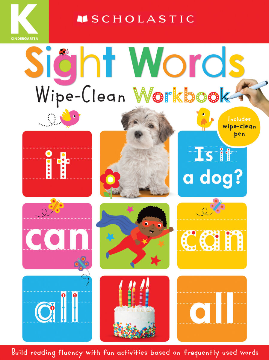 

Sight Words Wipe Clean Workbooks