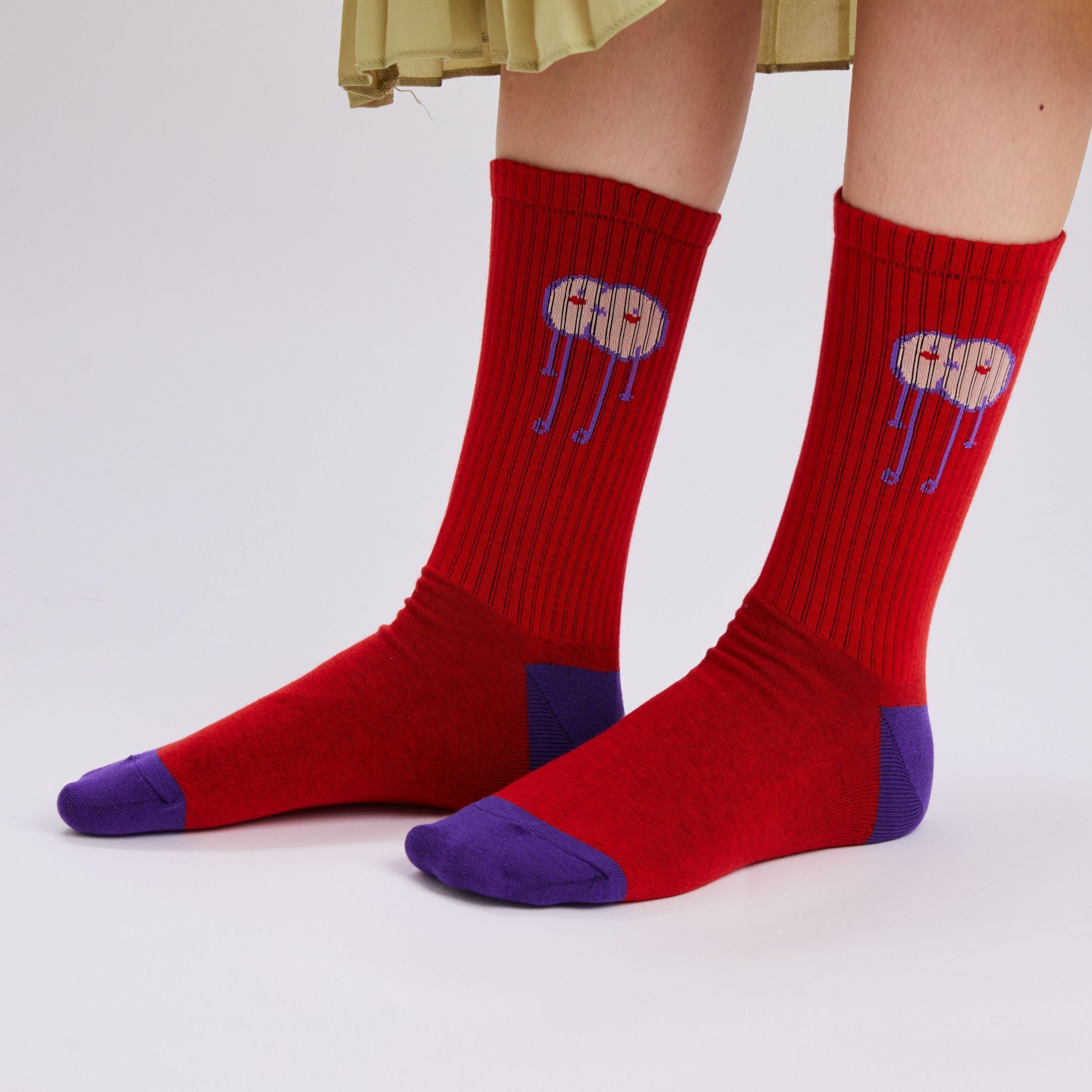 

Носки унисекс St. Friday Socks sport23-1341-19/02/11 красные, Красный, sport23-1341-19/02/11