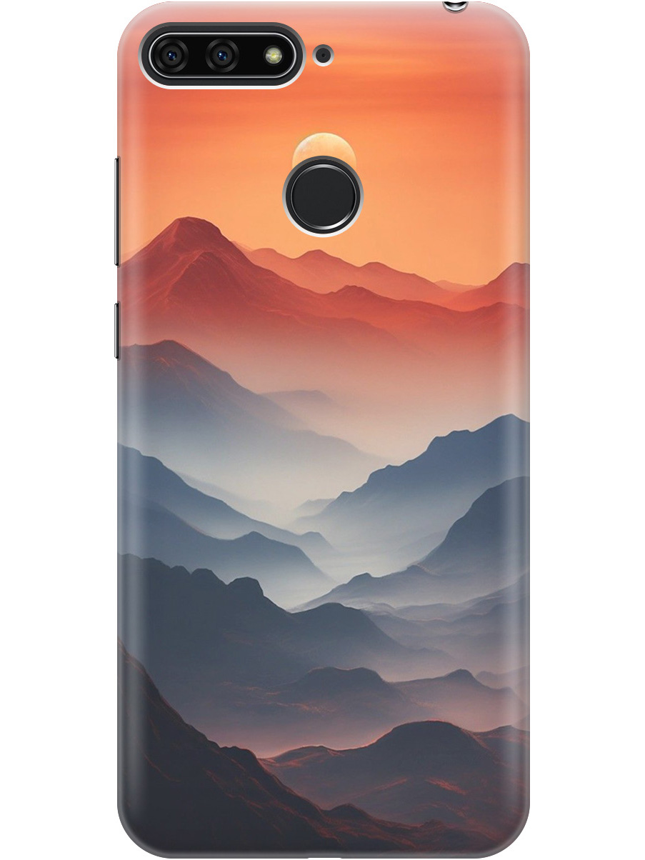 

Силиконовый чехол на Honor 7C Pro, Huawei Y7 Prime (2018)/Nova 2 Lite с принтом 786221, Прозрачный;оранжевый;черный, 718524510