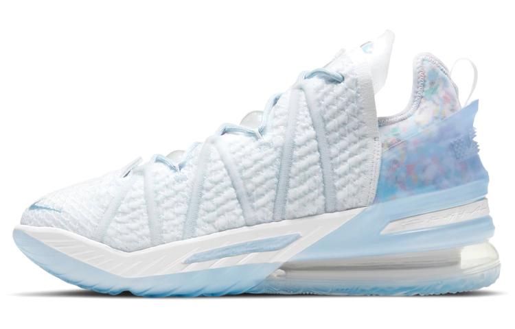 

Кроссовки унисекс Nike Lebron 18 голубые 42 EU, Голубой, Lebron 18