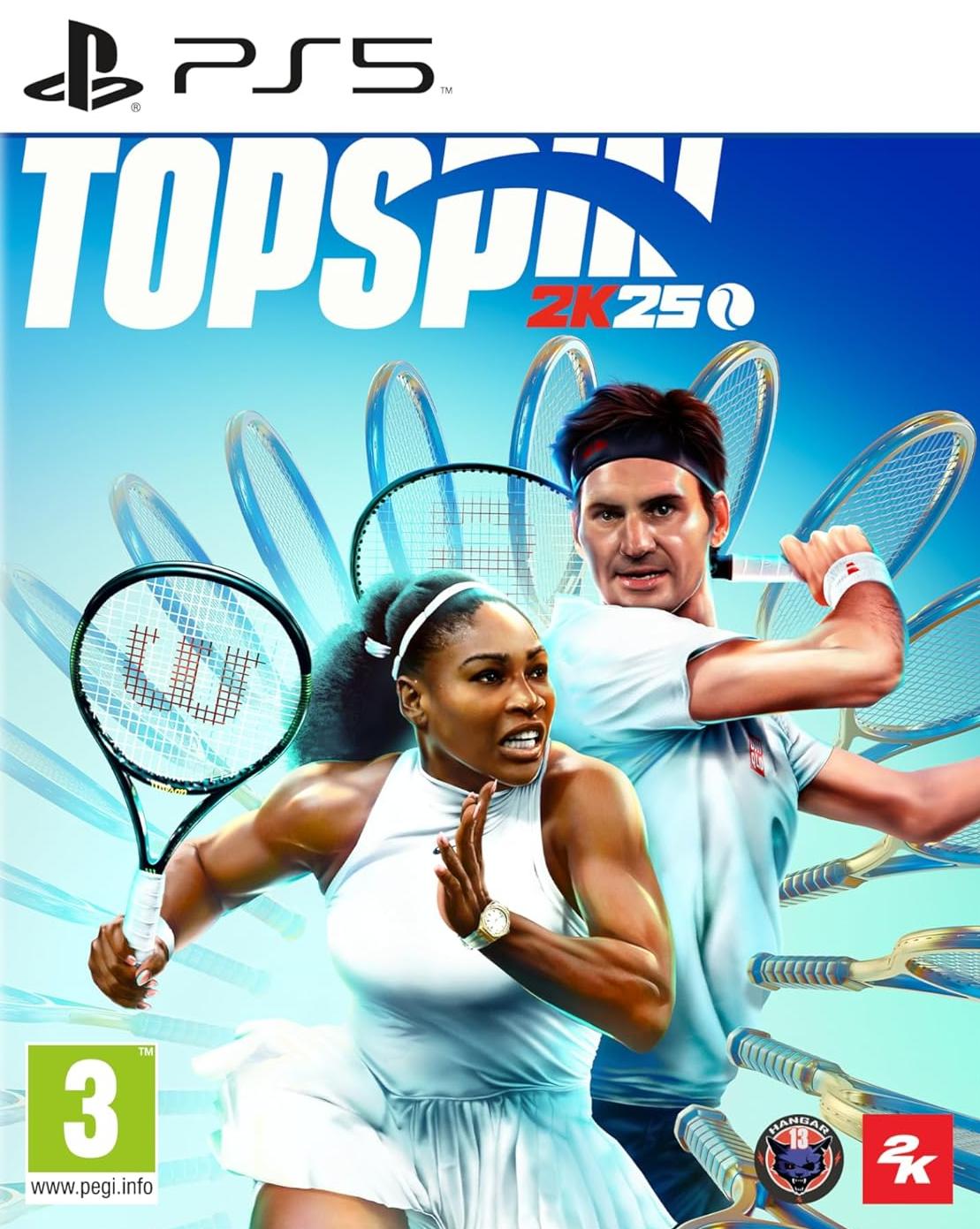 

Игра Top Spin 2K25 (PlayStation 5, полностью на иностранном языке), Top Spin 2K25