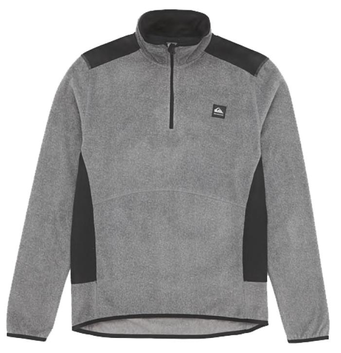 

Толстовка мужская Quicksilver Aker Hz Fleece серая L, Aker Hz Fleece