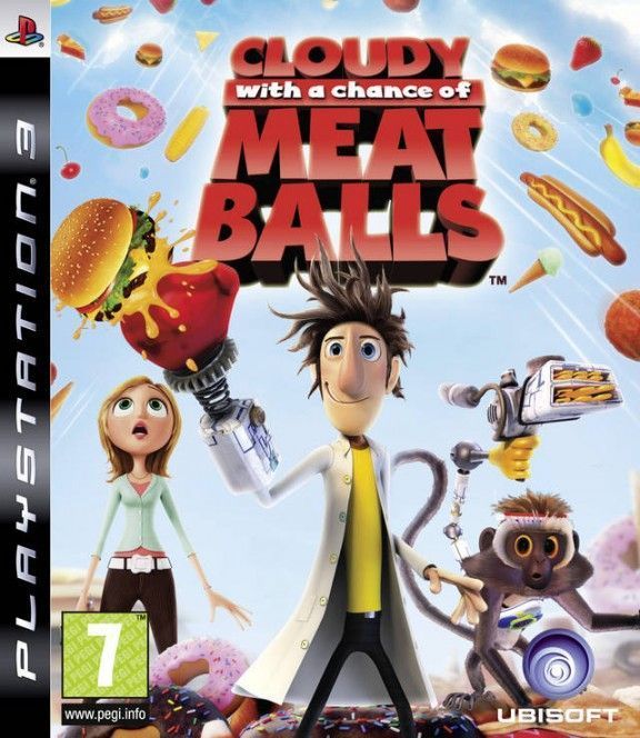 Игра Cloudy With A Chance Of Meatballs (PlayStation 3, полностью на иностранном языке)