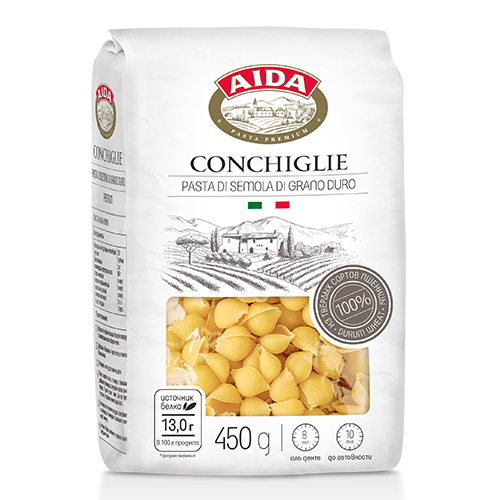 Макароны Aida Conchiglie 450г