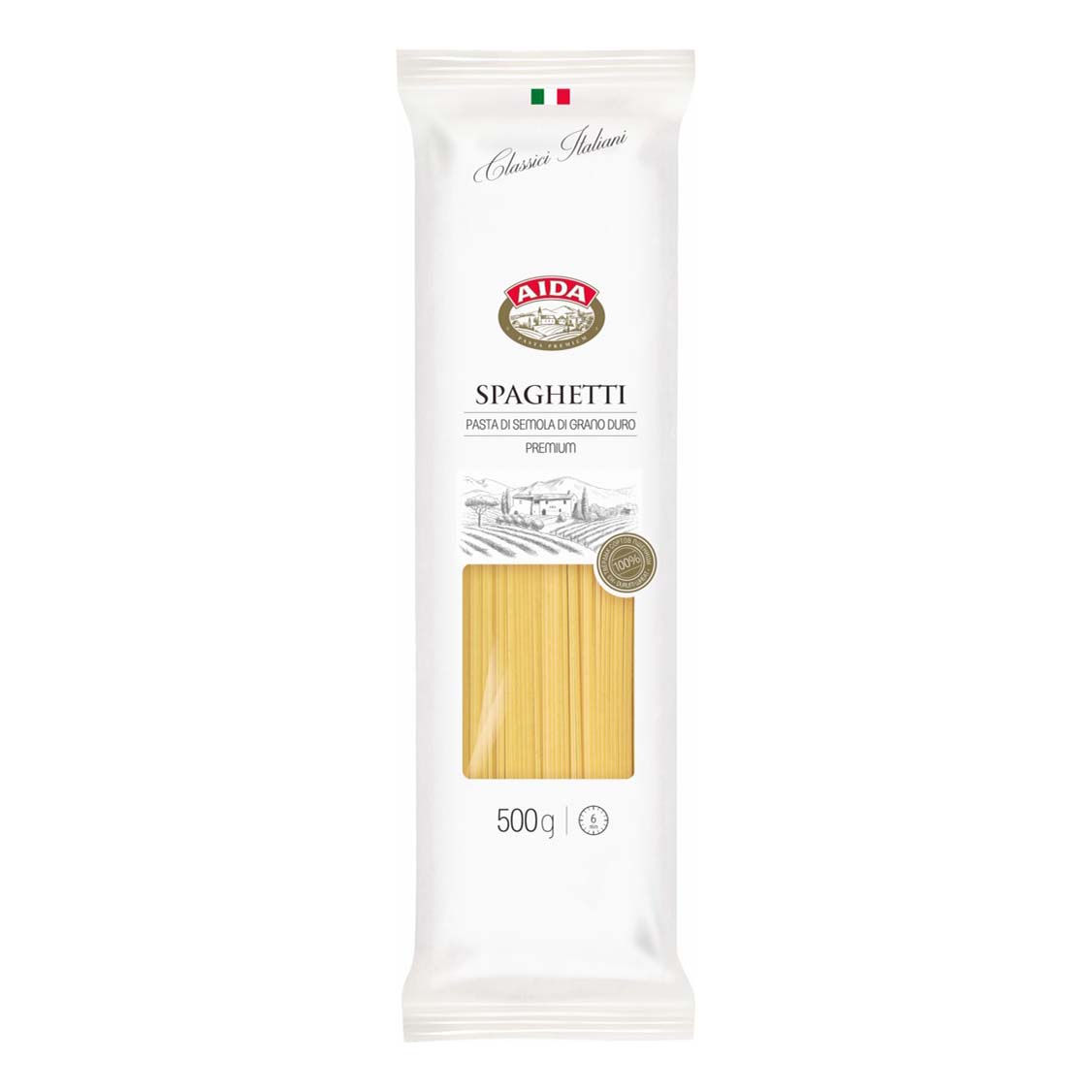 фото Макароны aida spaghetti 500г