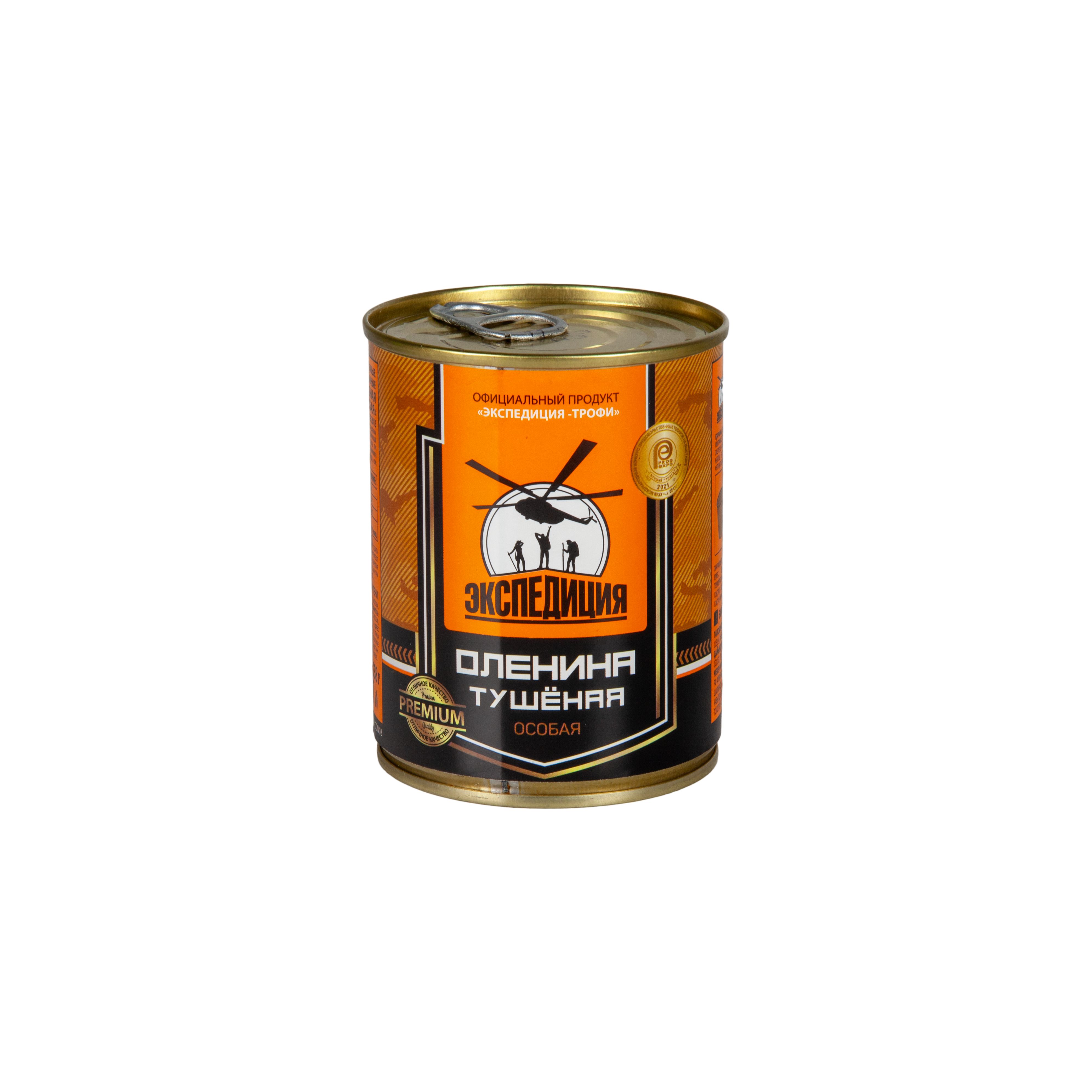 

Тушенка Экспедиция Оленина, 4 шт по 338 г, Тушенка