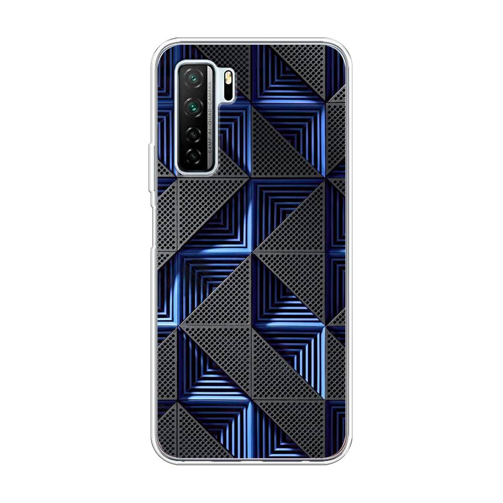 

Чехол для Huawei P40 Lite 5G/Nova 7 SE/Honor 30S Global "IBM", Серый;синий, 6103050-3
