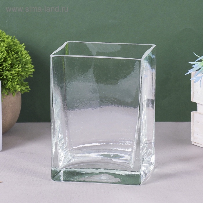 

Ваза Доминик 7,5х10х14,5 см, 0,7л 2158