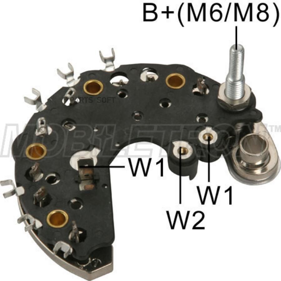 

Мост Диодный Valeo 593175137524 Mobiletron RP22
