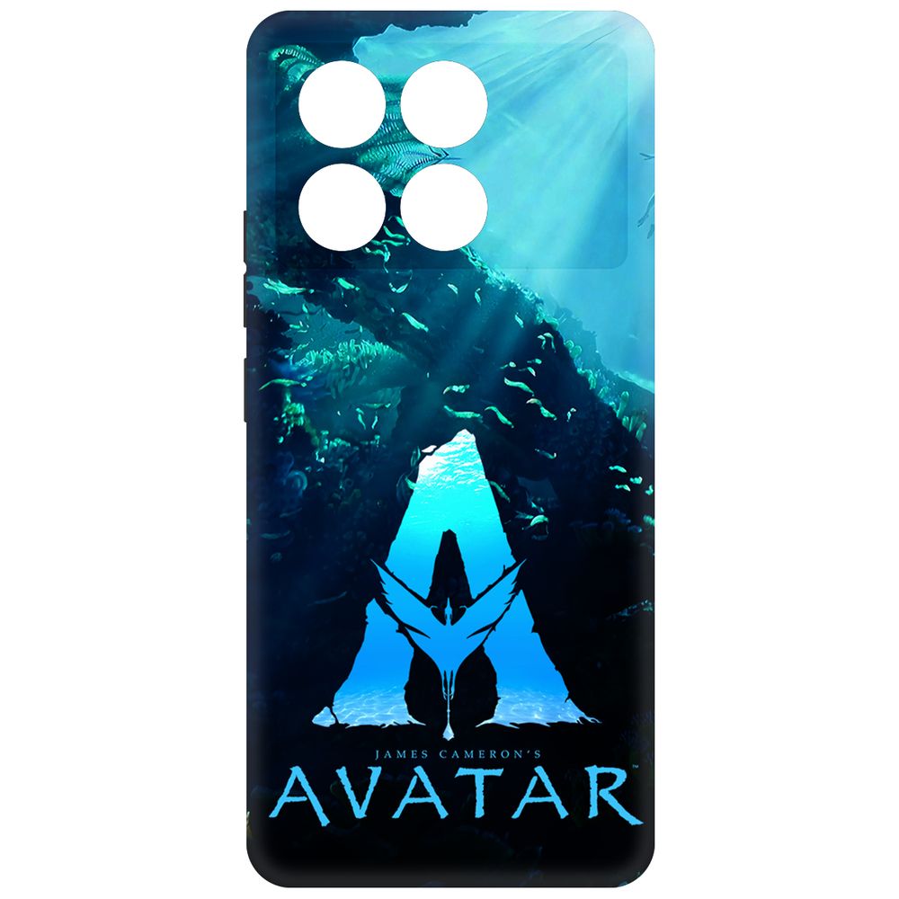 

Чехол-накладка Krutoff Soft Case Аватар - Цветное лого для Poco X6 Pro черный
