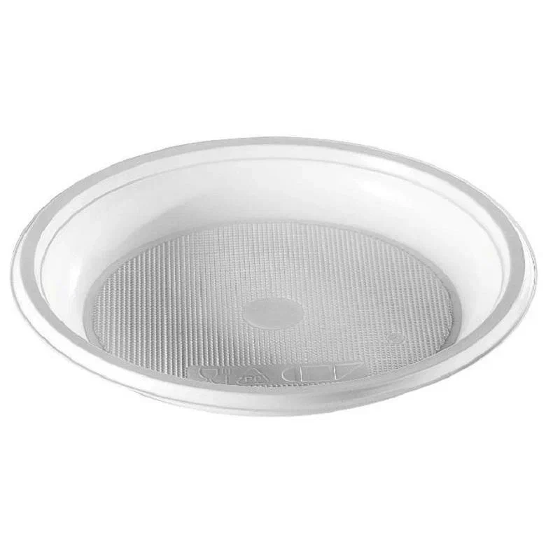 

Тарелка одноразовая десертная CLEANLY, белая, 165мм, пластик ПП 100 шт., 3200-013