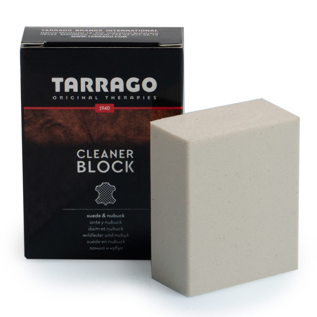Ластик для сухой чистки замши, велюра и нубука Tarrago Cleaner Block Nubuck