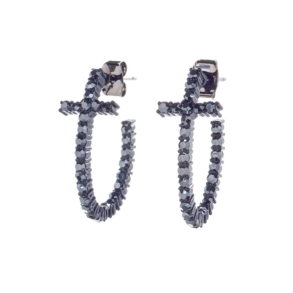 

Серьги из бижутерного сплава Moon Paris MRQ-23.12-056, кристалл, MRQ-23.12-056