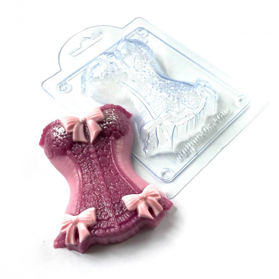 

Форма для шоколада, мармелада AnyMolds корсет из толстого пластика, Прозрачный