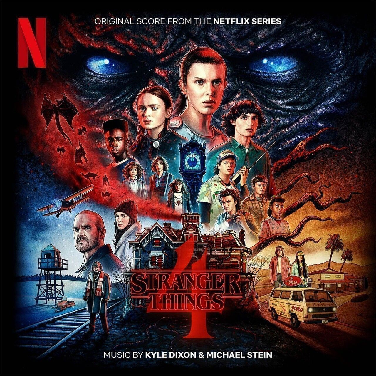 OST Kyle Dixon & Michael Stein: Stranger Things 4 (Vol.1) (Invada) LP